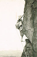 Historisches Kletterbild